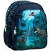 Predškolský ruksak jednokomorový Derform chlapčenský modrý, viacfarebný Predškolský ruksak jednokomorový Derform chlapčenský modrý, viacfarebný
