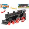 Mikro Trading Lokomotíva kov 14cm spätný chod na batérie so svetlom a zvukom v krabičke Mikro Trading Lokomotíva kov 14cm spätný chod na batérie so svetlom a zvukom v krabičke
