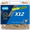 Kmc X12 Zlatý Waxed BOX reťaz Kmc X12 Zlatý Waxed BOX reťaz