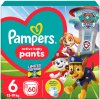 Pampers nohavičky 14-19kg Junior 6 (60ks) Paw Patrol Pampers Pampers nohavičky 14-19kg Junior 6 (60ks) Paw Patrol Pampers