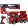 LEAN TOYS RC Hasičské auto s rebríkom, diaľkové ovládanie LEAN TOYS RC Hasičské auto s rebríkom, diaľkové ovládanie