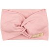 BABY 01409 Detská prepletená čelenka Ružová 3-6m BABY 01409 Detská prepletená čelenka Ružová 3-6m