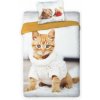 POSTEĽNÁ BIELIZEŇ PRE MLÁDEŽ 160X200 MAČKA V SVETRE MAČKA BAVLNA 100 % ANTIALERGICKÁ POSTEĽNÁ BIELIZEŇ PRE MLÁDEŽ 160X200 MAČKA V SVETRE MAČKA BAVLNA 100 % ANTIALERGICKÁ