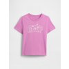 GAP Baby tričko s logom Fialová 3YRS GAP Baby tričko s logom Fialová 3YRS