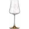 CRYSTALITE BOHEMIA BOHEMIA IDUNA AMBER POHÁR NA VÍNO 500ML SADA 6KS CRYSTALITE BOHEMIA BOHEMIA IDUNA AMBER POHÁR NA VÍNO 500ML SADA 6KS