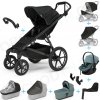 Set 10v1 Thule Urban Glide 4-wheel Black + madlo + vanička Mid blue + pláštenky a moskytiéry Thule + Autosedačka Thule Maple Mid Blue s ISOFIX základňou Thule Alfi a adaptérmi Set 10v1 Thule Urban Glide 4-wheel Black + madlo + vanička Mid blue + pláštenky a moskytiéry Thule + Autosedačka Thule Maple Mid Blue s ISOFIX základňou Thule Alfi a adaptérmi