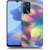 Picasee silikónový čierny obal pre OPPO A16 - Holo Picasee silikónový čierny obal pre OPPO A16 - Holo