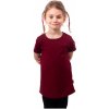 Jožánek Dievčenské tričko, krátky rukáv, vínové 98 Jožánek Dievčenské tričko, krátky rukáv, vínové 98