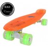 Penny board Mad Cruiser Full LED ABEC 7 - oranžová Penny board Mad Cruiser Full LED ABEC 7 - oranžová