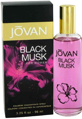 Jovan Black Musk Cologne Concentrate dámska 96 ml