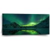 Sablio Obraz Zelená žiara - 110x50 cm Sablio Obraz Zelená žiara - 110x50 cm