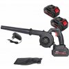 RealG RC-K-1006 Akumulátorový fúkač a vysávač lístia 2 v 1, 2 x batéria RealG RC-K-1006 Akumulátorový fúkač a vysávač lístia 2 v 1, 2 x batéria