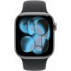 Apple Watch Series 11 GPS 42mm Space Grey Aluminium Case with Black Sport Band - M/L (MEQX4WF/A) Apple Watch Series 11 GPS 42mm Space Grey Aluminium Case with Black Sport Band - M/L (MEQX4WF/A)