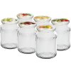 BROWIN Zaváracie poháre s viečkom TWIST 6ks x 720ml