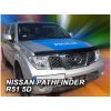 Ochranná lišta prednej kapoty NISSAN Navara III 2004-2010, HEKO