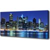 Foto obraz na plátne do obývačky Manhattan New York 100x50 cm Foto obraz na plátne do obývačky Manhattan New York 100x50 cm