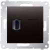 Zásuvka 1xHDMI antracit metal. SIMON54Pre (simon) Zásuvka 1xHDMI antracit metal. SIMON54Pre (simon)