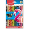 Maped Color´Peps Animals trojhranné farbičky 18 ks v kartónovom obale Maped Color´Peps Animals trojhranné farbičky 18 ks v kartónovom obale