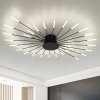 Stropné svietidlo Riserva čierne moderné LED 28 W 3200 lm Stropné svietidlo Riserva čierne moderné LED 28 W 3200 lm
