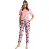 LEVEZA (M-Max) Dámske pyžamo Ria1454 1-ružová XL LEVEZA (M-Max) Dámske pyžamo Ria1454 1-ružová XL