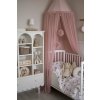 Fabryka Tylový baldachýn s brmbolcami ružová Fabryka Tylový baldachýn s brmbolcami ružová