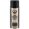 Štruktúrny lak na plasty K2 400 ml čierny