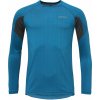 Klimatex pánske funkčné tričko MANOR modrá čierna strieborná