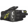 ALPINESTARS rukavice SMX-1 AIR V2 black/fluo yellow - XL