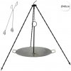 Perfect Home Gril-Set-4 Grilovacia súprava 3ks – trojnožka/platňa/kliešte Perfect Home Gril-Set-4 Grilovacia súprava 3ks – trojnožka/platňa/kliešte