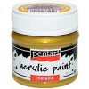 akrylová farba metalická Pentart 50 ml antická zlatá akrylová farba metalická Pentart 50 ml antická zlatá