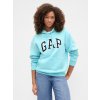 GAP Sweatshirt with logo - Women's modrá | biela | svetlomodrá M GAP 1200148280039 GAP Sweatshirt with logo - Women's modrá | biela | svetlomodrá M GAP 1200148280039