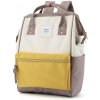 Himawari batoh s USB port Apaté Hnedo-žltý 19L Himawari batoh s USB port Apaté Hnedo-žltý 19L