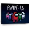 Sablio Obraz AMONG US vo vesmíre - 90x60 cm Sablio Obraz AMONG US vo vesmíre - 90x60 cm