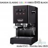 GAGGIA New Classic EVO čierne pákový kávovar (EVO nový model roka 2023!)