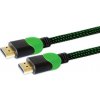 Savio GCL-03 HDMI kábel 1.8 m HDMI Type A (Standard) Black Green Savio GCL-03 HDMI kábel 1.8 m HDMI Type A (Standard) Black Green
