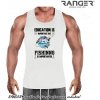 Pánske tielko RANGER® - motív Rybárčenie 18 Čierna 4XL Pánske tielko RANGER® - motív Rybárčenie 18 Čierna 4XL