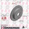 Brzdový kotúč ZIMMERMANN 590.2826.20 Brzdový kotúč ZIMMERMANN 590.2826.20