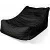 Sablio Sedací vak Lounge SOFTY Midnight Black 80 x 95 x 50 cm