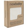 New Baby Bambusová Pletená Deka 100x80 cm-Cream
