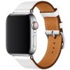 AppleKing kožený remienok pre Apple Watch Ultra 49mm / 46mm / 45mm / 44mm / 42mm - biely - možnosť vrátiť tovar ZADARMO do 30tich dní AppleKing kožený remienok pre Apple Watch Ultra 49mm / 46mm / 45mm / 44mm / 42mm - biely - možnosť vrátiť tovar ZADARMO do 30tich dní
