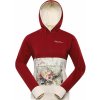 Alpine Pro Borda Dámska bavlnená mikina LSWB412 merlot XXL Alpine Pro Borda Dámska bavlnená mikina LSWB412 merlot XXL