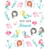 Vodolepky na nechty Mermaids STZ 624 Vodolepky na nechty Mermaids STZ 624