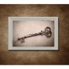 Obraz - Vintage kľúč 90x60cm bledé Obraz - Vintage kľúč 90x60cm bledé