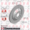 ZIMMERMANN Brzdový kotúč 100334170