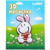 3D magnet Zajíček 3D magnet Zajíček