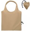Skladacia nákupná taška 140g, hnedá Khaki Skladacia nákupná taška 140g, hnedá Khaki