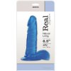 Dildo-JELLY DILDO REAL RAPTURE BLUE 6,5 Dildo-JELLY DILDO REAL RAPTURE BLUE 6,5