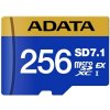 ADATA MicroSDXC karta 256GB Premier Extreme SD7.1, U3, C10, V30 (R:800/ W:700 MB/ s) UD256GEX3L1-C ADATA MicroSDXC karta 256GB Premier Extreme SD7.1, U3, C10, V30 (R:800/ W:700 MB/ s) UD256GEX3L1-C