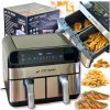 Beztuková fritéza ZLARO FRYTKOWNICA BEZTŁUSZCZOWA 9L AIR FRYER 2400W 2400 W 9 l Beztuková fritéza ZLARO FRYTKOWNICA BEZTŁUSZCZOWA 9L AIR FRYER 2400W 2400 W 9 l