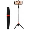 SES 3v1 Bluetooth bezdrôtová skladacia selfie tyč 70 cm s Tripod statívom as diaľkovým ovládaním - čierna 8011 SES 3v1 Bluetooth bezdrôtová skladacia selfie tyč 70 cm s Tripod statívom as diaľkovým ovládaním - čierna 8011